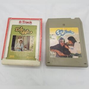 Vintage Pop 8 Track Tapes Set Of 2